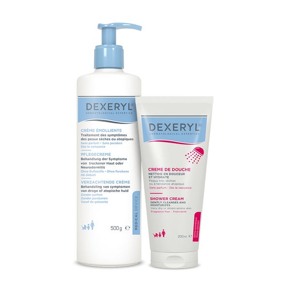 DEXERYL Pflegecreme + Shower Duschcrem 1 Set