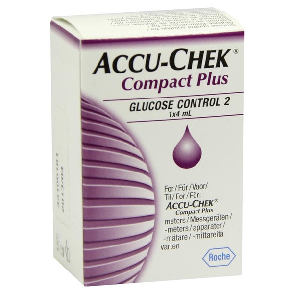 ACCU CHEK Compact Plus Glucose Control 2 4 ml