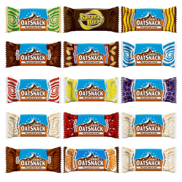Oat Snack - Mix Box - 15 Riegel - 980g