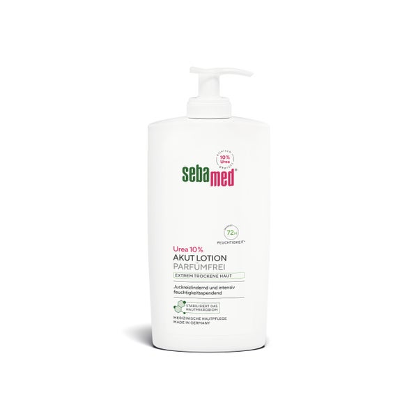 Sebamed Urea 10% Akut Lotion Parfümfrei trockene Haut 400 ml