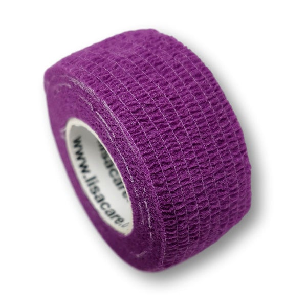 LisaCare latexfreie Fingerpflaster - Lila - 2,5cm x 4,5m 1 St