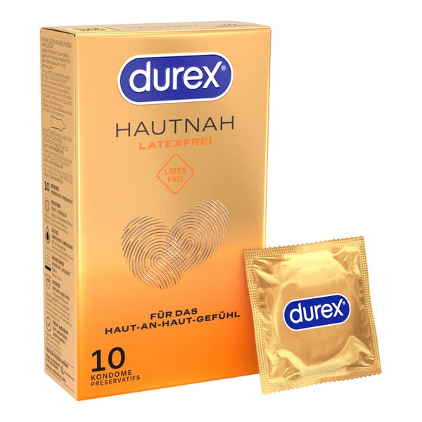 «Hautnah Latexfrei» 10 Stück, Polyisopren, Easy-On™ (10 Kondome) 10 St