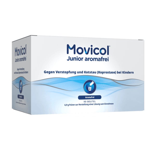 MOVICOL Junior aromafrei 6,9 g Plv.z.H.e.L.z.Einn. 90 St