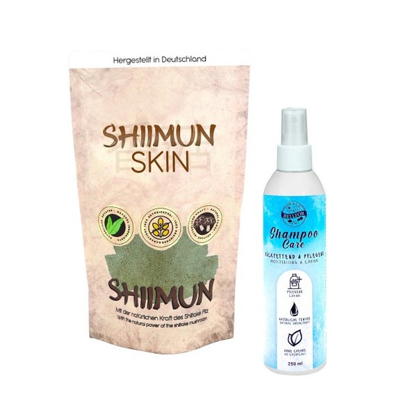 Bellfor Sparset gegen Schuppen mit Shiimun und Hundeshampoo 300 g 300 g