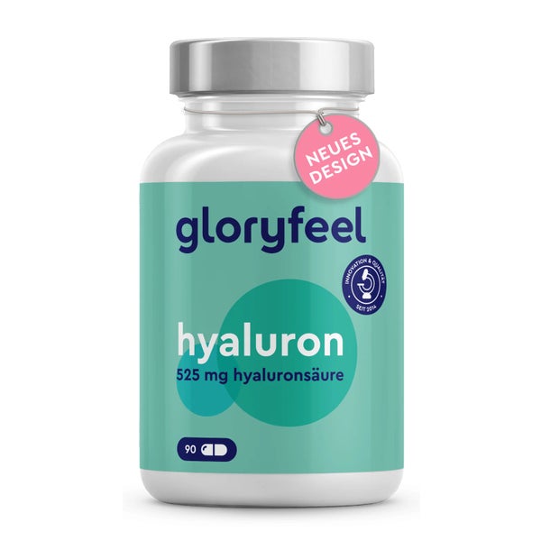 gloryfeel® Hyaluronsäure - 525 mg 90 St