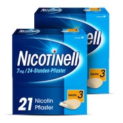 Produktabbildung: Nicotinell 7 mg Pflaster Doppelpack 2X21 St