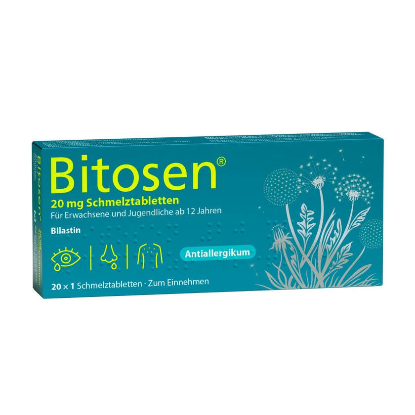 Bitosen 20 mg Schmelztabletten 20 St