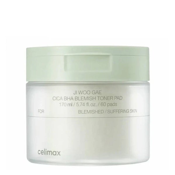 Ji Woo Gae Cica BHA Blemish Toner Pad 60 St
