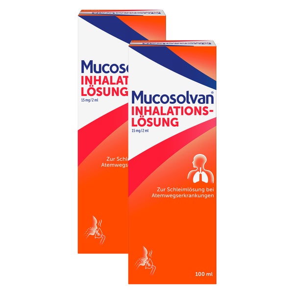 Mucosolvan Inhalationslösung Hustenlöser mit Ambroxol 2X100 ml