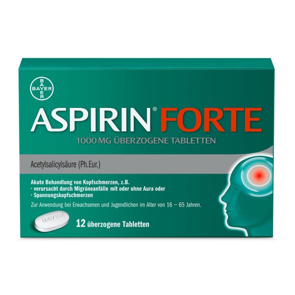 Aspirin® Forte 1000 mg 12 St