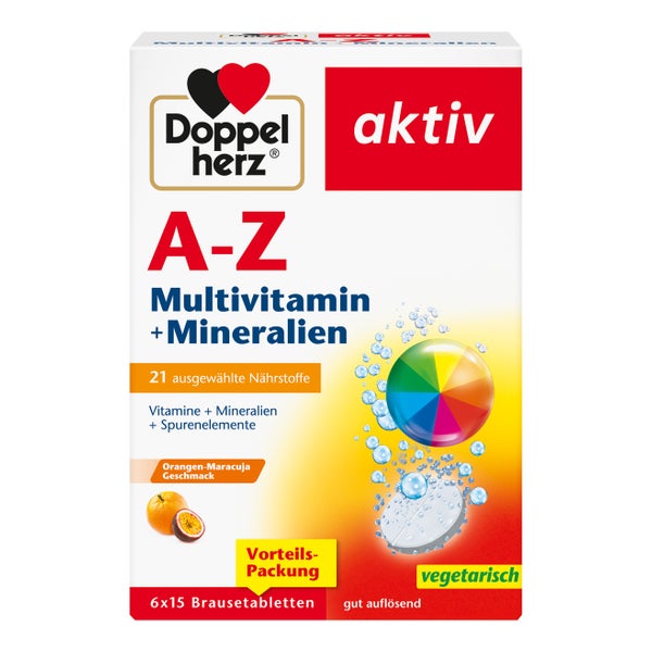 Doppelherz A-Z Multivitamin + Mineralien 6X15 St