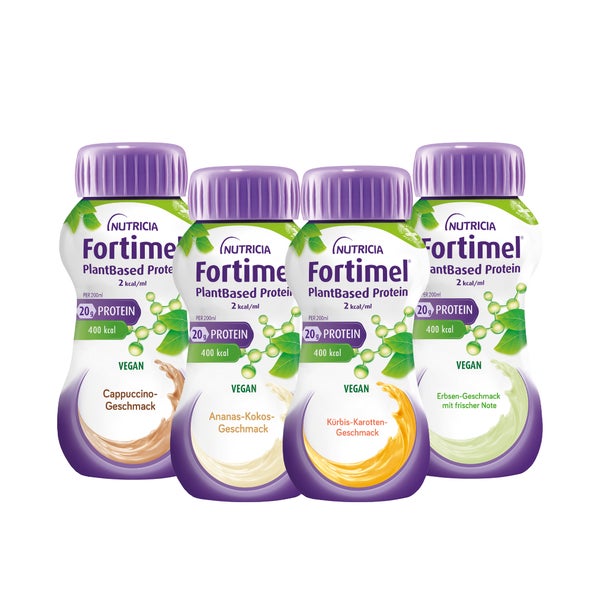 Fortimel Plantbased Protein 2 Kcal Mischkarton 8X4X200 ml