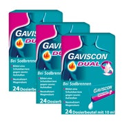 Produktabbildung: GAVISCON Dual Suspension Set 3X24X10 ml