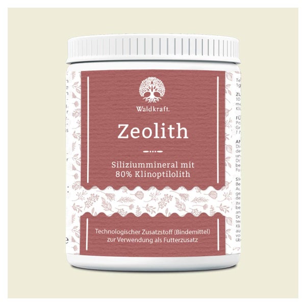 Zeolith für Pferde - Naturmineral mit 80% Klinoptilolith - 800g 0.8 kg