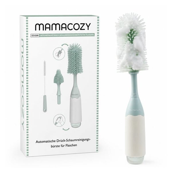 Momcozy Baby Flaschenbürste Set mit Druck-Schaumtechnologie 1 St