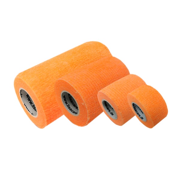 LisaCare Pflasterbandagen Neonorange - Verband 4 St