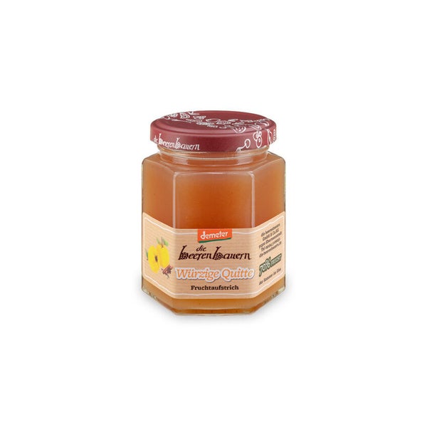 die beerenbauern - würzige Quitte Fruchtaufstrich 200 g