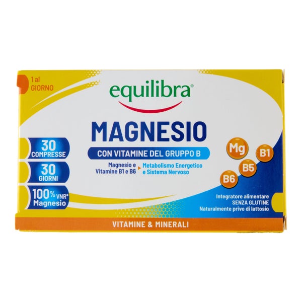 Equilibra Magnesium mit Vitaminen der B-Gruppe 30 St