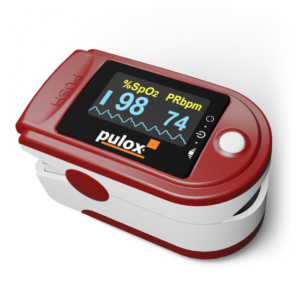 Pulox PO-200 Solo - Finger-Pulsoximeter - Rot 1 St