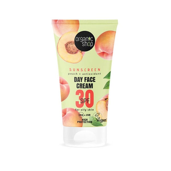 Organic Shop Peach Crema Facial De Dia Spf30 50ml 0,05 l