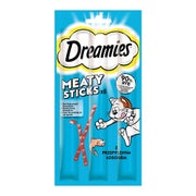DREAMIES Meaty Sticks mit Lachs für adulte Katzen 0,03 kg