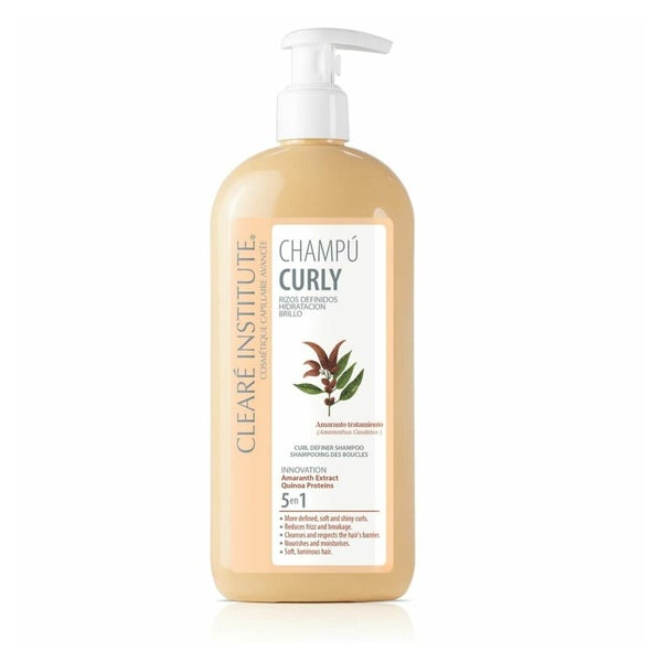 CHAMPÚ CURLY rizos definidos hidratación brillo 400ml 0,4 l