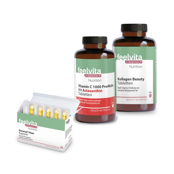 Feelvita Nutrition Beauty & Vitamin Set 3-tlg. 300 St