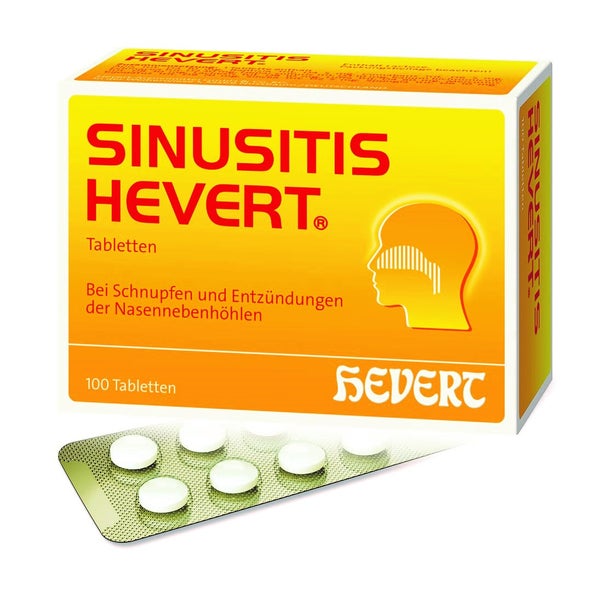 Sinusitis Hevert 100 St