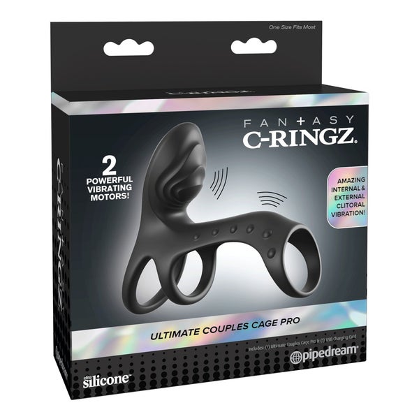 Fantasy C-Ringz - Penismanchette mit Penisringen 1 St