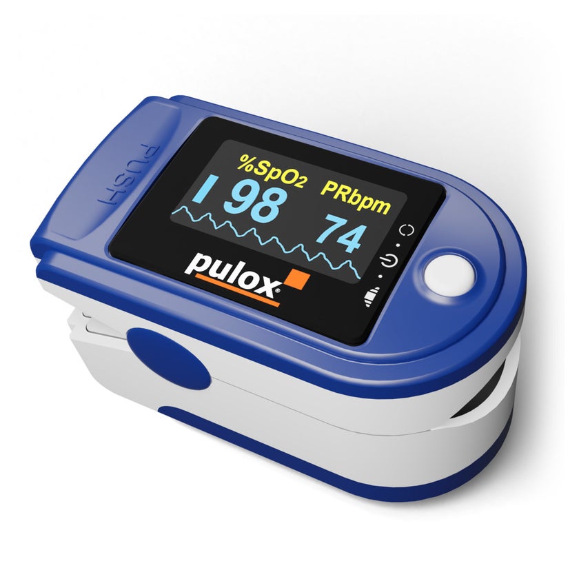 Pulox PO-200 Solo - Finger-Pulsoximeter - Blau 1 St