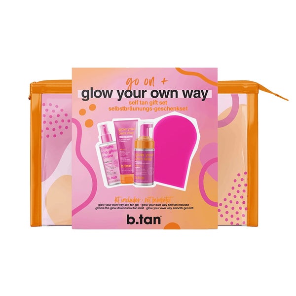 b.tan Go On and Glow Your Own Way Selbstbräuner-Set 1 Set