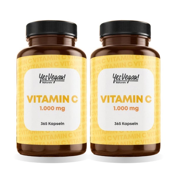 Vitamin C 1000 mg (365 Kapseln) – 2er-Pack 730 St