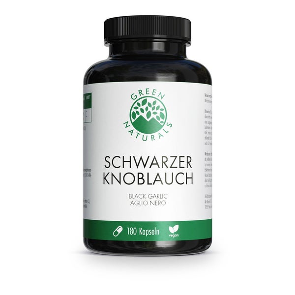 GREEN NATURALS SCHWARZER KNOBLAUCH 750 mg vegan 180 St