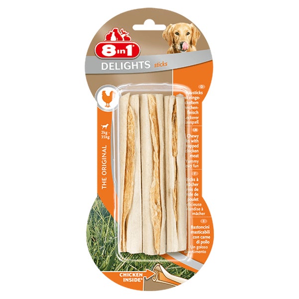 8in1 Delights Kausticks 3 Stück 0,2 kg