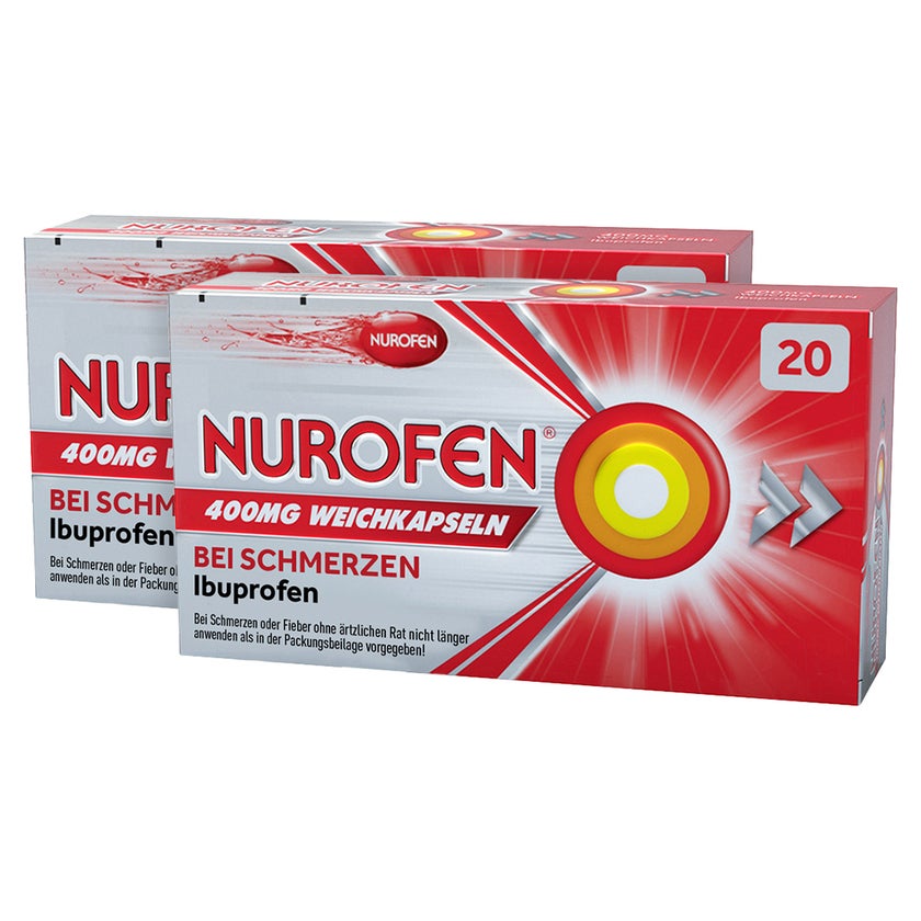 Nurofen 400mg Weichkapseln 2X20 St