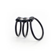 Penis und Hodenring 3 Ringe 1 St