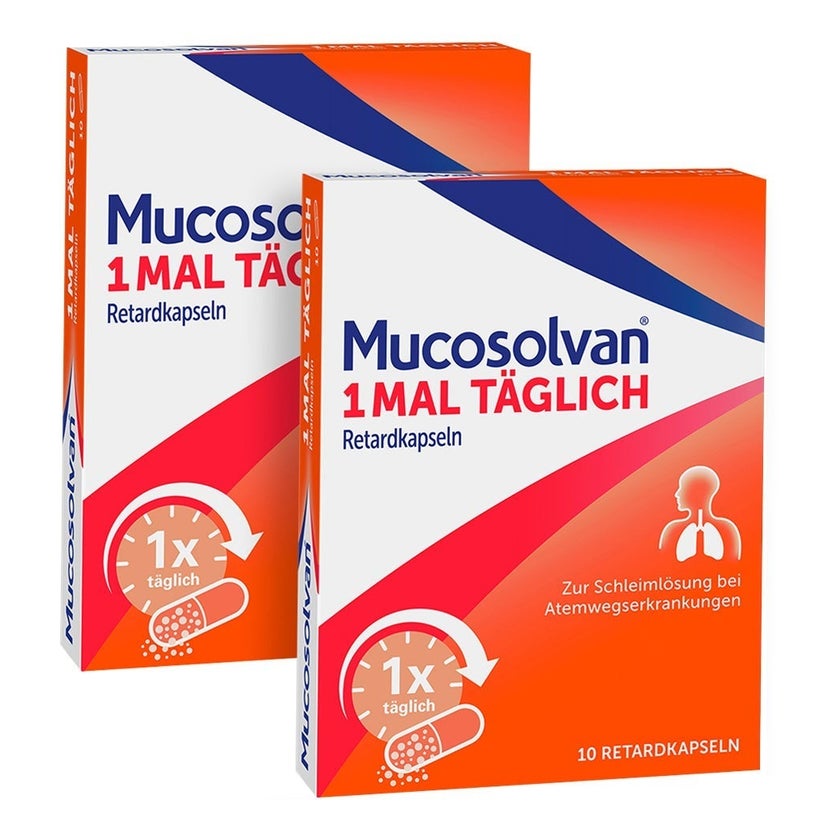 Mucosolvan Retard Doppelpack 2X10 St