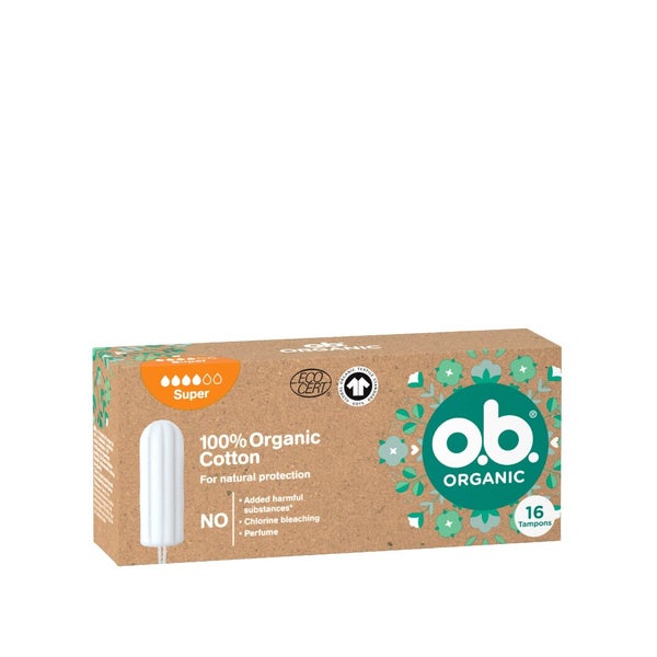 Organic Super tampons - Variant: 16 ks