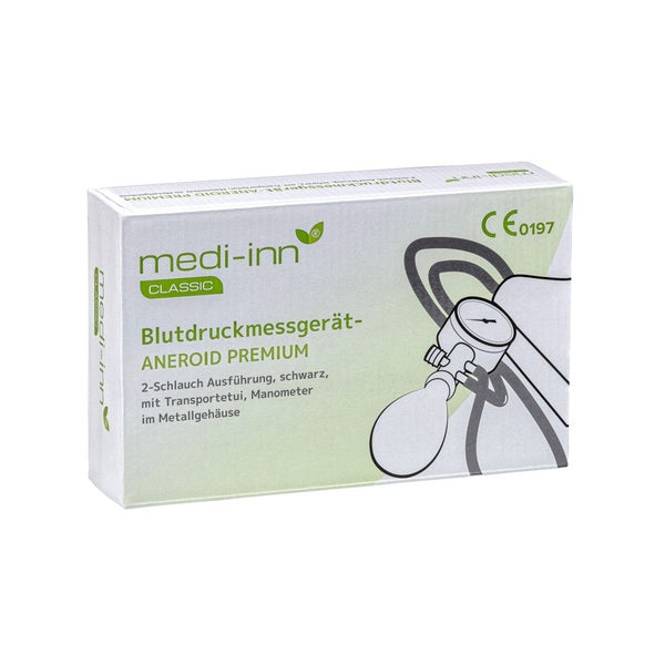 Medi-Inn Blutdruckmessgerät Aneroid Premium, 2-Schlauch-System 20 St