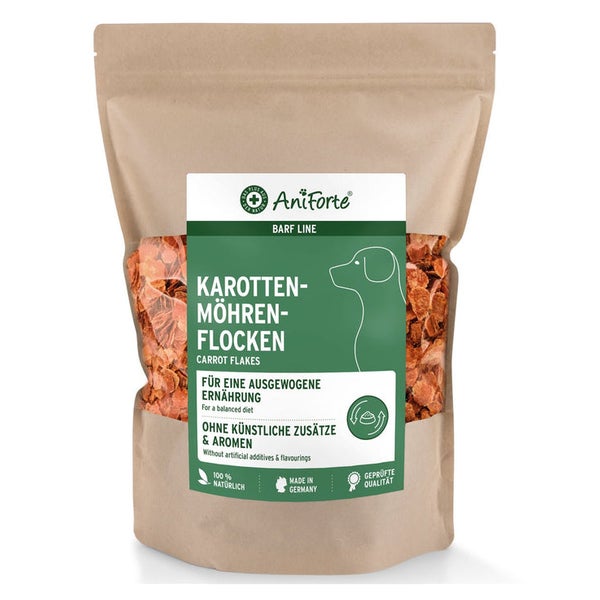AniForte BARF-Line Karotten-Möhrenflocken 1000 g