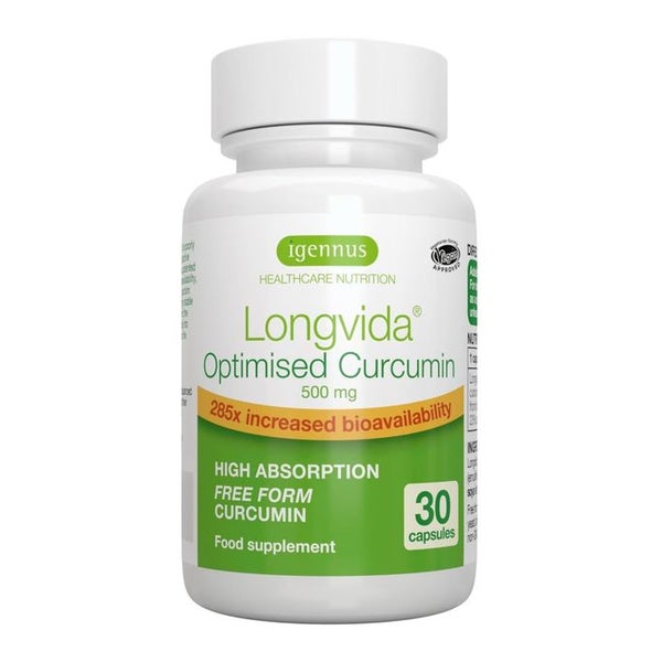Igennus Longvida Optimised Curcumin 30 St