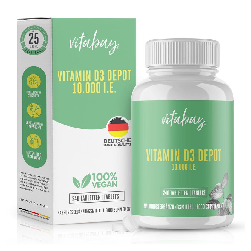 Vitabay Vitamin D3 Depot 10.000 I.E. Tabletten 240 St