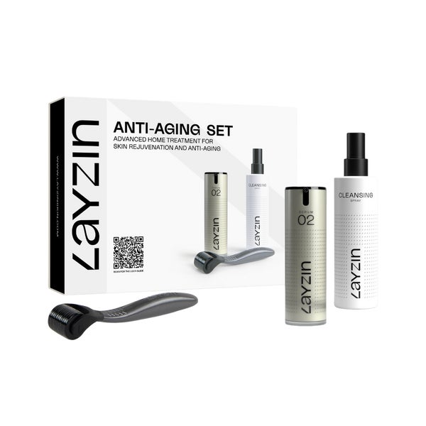 LAYZIN Anti-Aging Microneedling-Set für effektive Hautpflege 1 St
