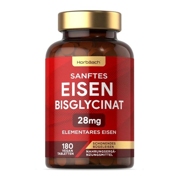 Horbaach sanftes Eisenbisglycinat Tabletten 180 St