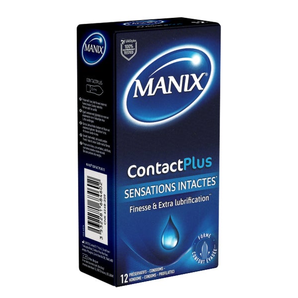 «Contact PLUS» Kondome, hauchdünn, extra feucht, 12 Stück (12 Kondome) 12 St