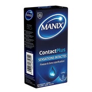 «Contact PLUS» Kondome, hauchdünn, extra feucht, 12 Stück (12 Kondome) 12 St