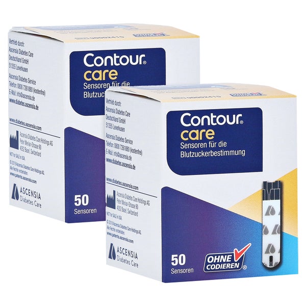 CONTOUR CARE Sensoren 50er Packung 2X50 St