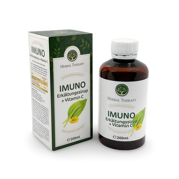 Herbal Therapy IMUNO Erkältungssirup + Vitamin C