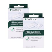 Produktabbildung: DocMorris Pflasterstrips Wasserdicht Duo 2X30 St