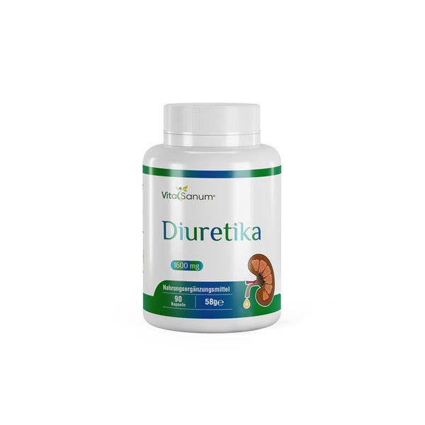 VitaSanum®- Diuretika 1600 mg 90 Kapseln 90 St